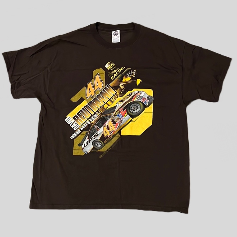 Like New Vintage NASCAR 44 David Reutimann Michael Waltrip Racing T-Shirt XL